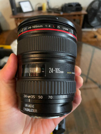 Canon EF 24-105mm f/4L IS USM Lens - Good Condition