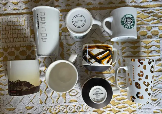 Starbucks Mugs, Assorted in Kitchen & Dining Wares in Edmonton - Image 3