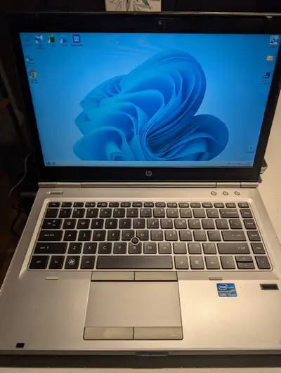 Laptop 14" HP EliteBook 8460p. i5, 8Gb ram, 128Gb SSD. Win11 , View more