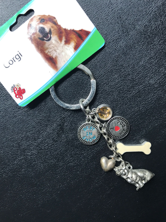 New, “Corgi” 3D Metal Dog Key Chain in Arts & Collectibles in Bedford - Image 2