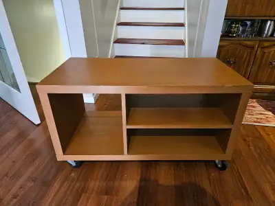 Rolling TV stand / coffee table, View more