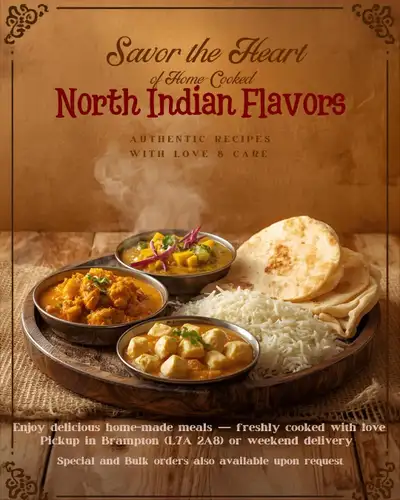 Authentic Indian Home Cook Food., View more