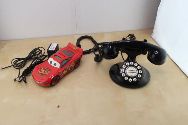 Telephone Ligne Maison Style Vintage Ou Flash McQueen Disney dans Téléphones résidentiels et répondeurs  à Granby