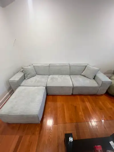 ROVE LAB PLATINUM GREY COUCH *NEW*, View more
