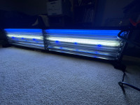 72" AquaticLife T5 HO 6-Lamp Light Fixture w/ Lunar LEDs