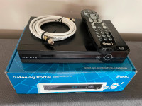 Shaw ARRIS TV Receiver with Remote Power Cord Stop Renting Works