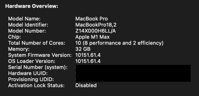 Apple MacBook Pro 16” M1 Max Chip 2TB SSD with 10‑Core CPU and in Laptops in Vancouver - Image 4