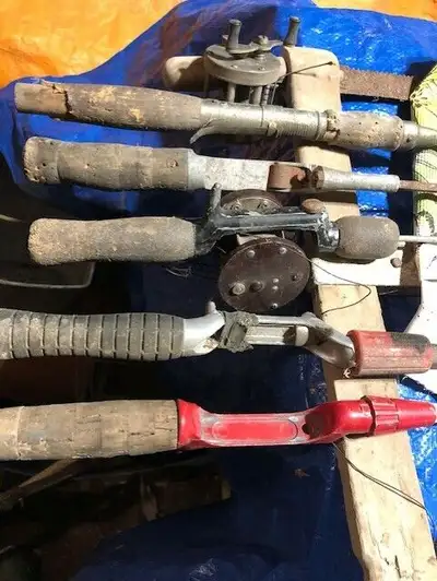 Vintage Fishing Rods and Reels, View more