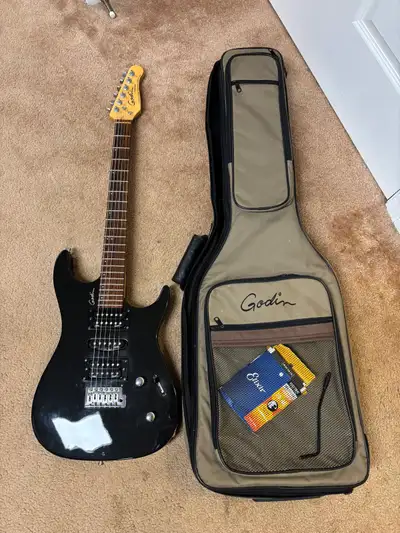 Godin Freeway Classic strat style HSH superstrat guitar, View more