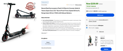 Electric Scooter Flash 5.0, View more