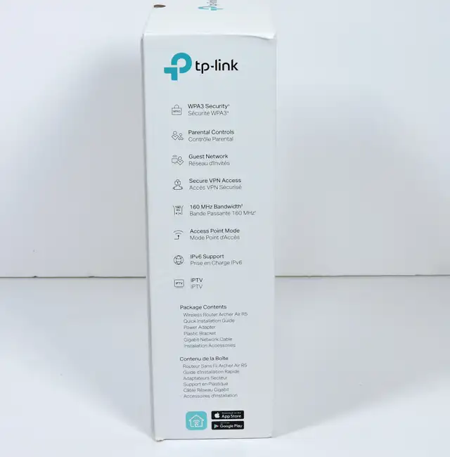 TP-Link AX3000 Wi-Fi 6 Air Router - Archer Air R5 Gigabit - 8mm in Networking in City of Montréal - Image 6