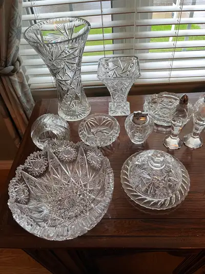 Pinwheel Crystal Glasses and Tableware, View more