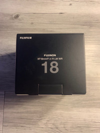 Fujifilm Fujinon XF18mmF1.4 R LM WR Camera Lens