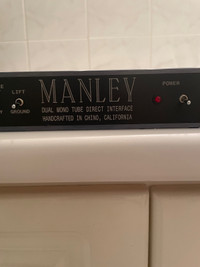 Manley Dual Mono Tube Direct Interface
