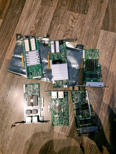 10 GB and 1GB  Dual, Quad and single port network cards, View more