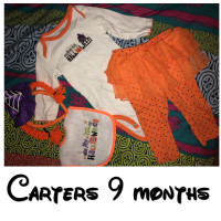 Carter’s first Halloween outfit 9 months 