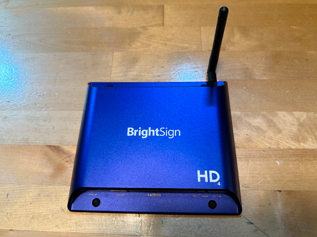 Brightsign H224 Digital Signage/Media Player/Wifi Module/128GBSD in General Electronics in Markham / York Region - Image 3