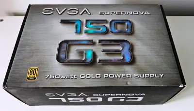 EVGA SUPERNOVA 750 G3 Fully Modular Computer Power Supply, View more