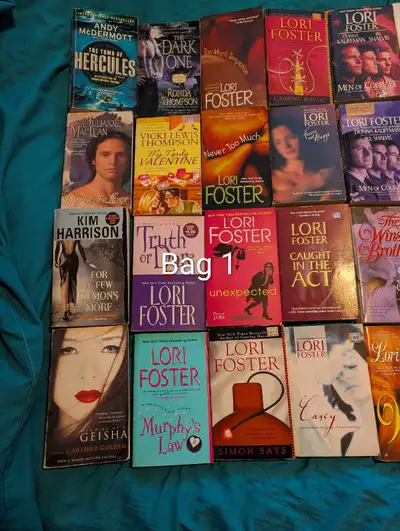 Romance and Fiction Novel Book Collection, View more