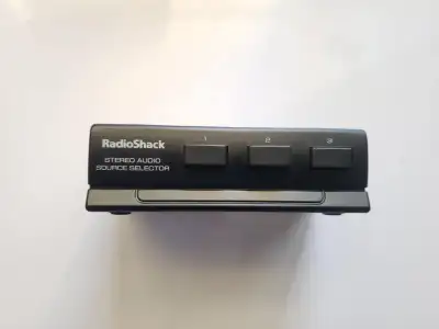 Vintage Radio Shack Audio 3 Source Stereo Selector, View more