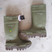 Dunlop rubber boots,  safety,  thermo +.