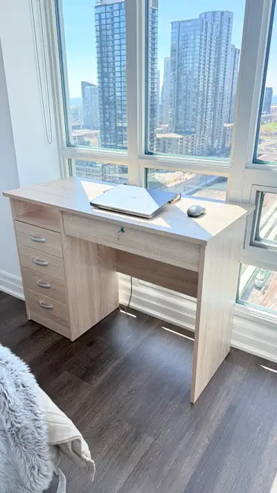 Office Desk with Drawers, View more
