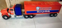 J M SCHNEIDERS TRACTOR TRAILER ERTL USA MODEL 3256 22" LONG