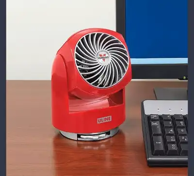 Vornado red table fan , View more