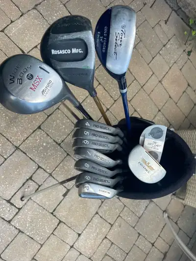 Golf Clubs and Bag, View more