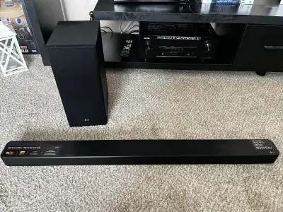 LG SL6Y Soundbar with Wireless Subwoofer - $70, View more