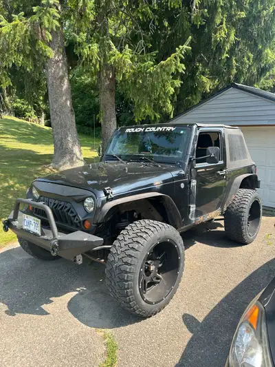 Selling my 6 Speed Manual 2 door 2012 Jeep Wrangler JK Sport, looking to get around $10,000 This is...