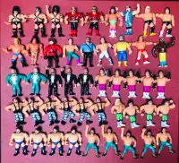 Vintage 1990s Hasbro WWF Wrestling Figures WWE updated 