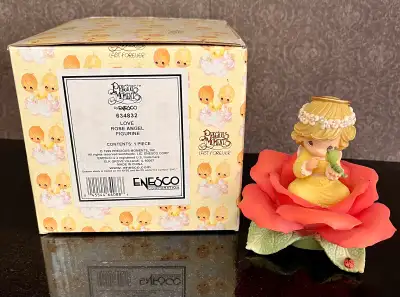 “Love Angel Rose” Precious Moments figurine #634832 RETIRED, View more