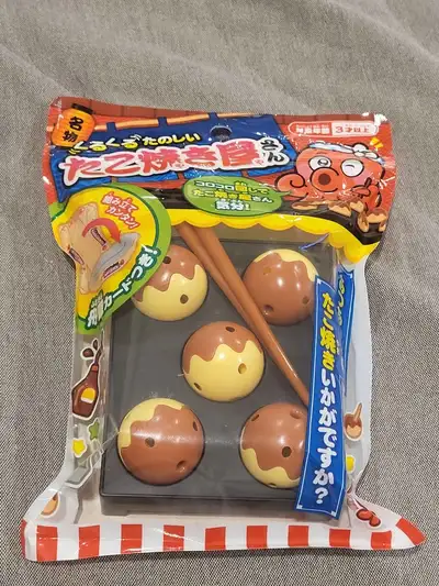 Takoyaki (Octopus Balls) Japanese Street Food Toy, View more