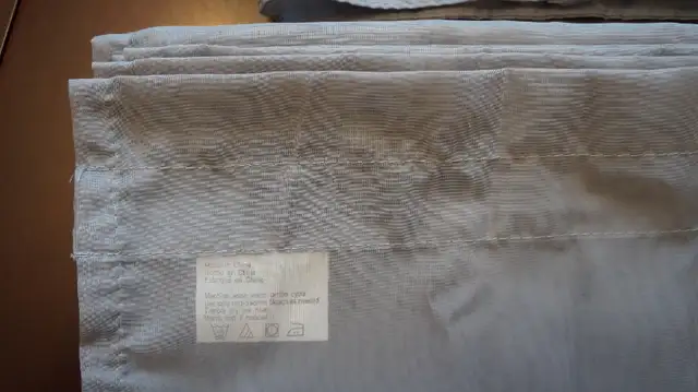 CURTAIN  -  ROD POCKET SHEER PANEL / ONE63611955622657121