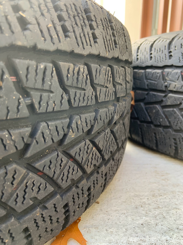 Winter tires (4) 215x16x60 with rims 5x117 - 80% Tread in Tires & Rims in Mississauga / Peel Region - Image 2