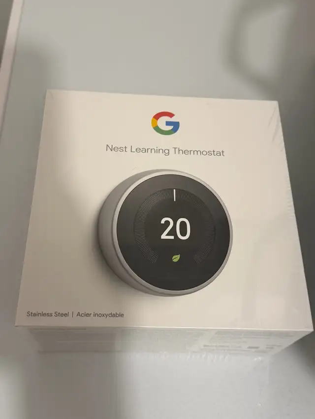Google Nest Learning Thermostat - BNIB 