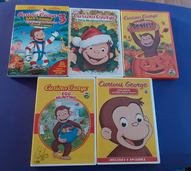 Curious George DVDs dans CD, DVD et Blu-ray  à Lanaudière