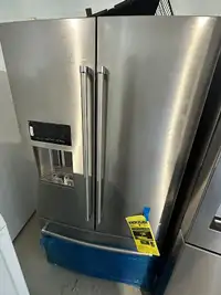 Kitchen aid counter depth fridge bottom freezer ice water
