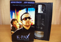Cassette VHS: film. K-PAX l'homme qui vient de loin.