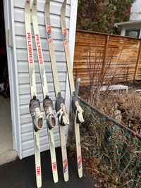 Cross country skis