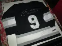 Bobby Hull Signed NHL Man of the Year Jersey - Extremely Rare