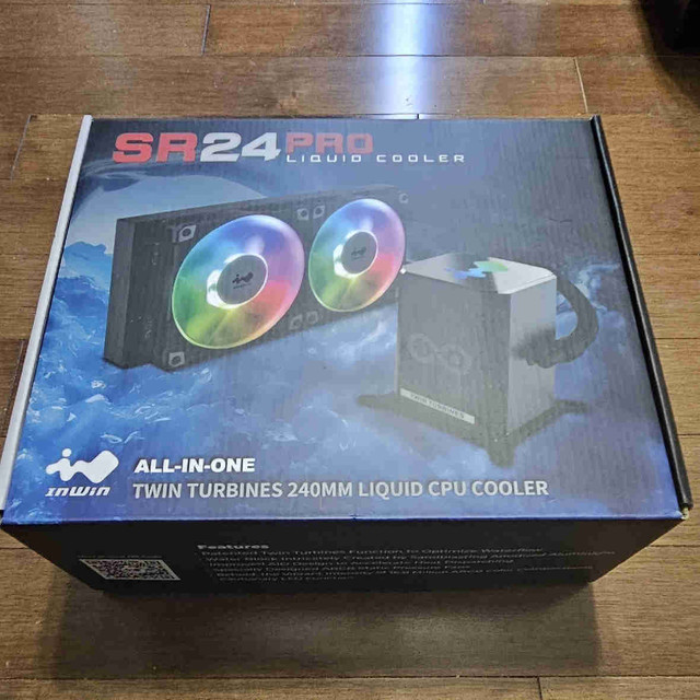 InWin SR24 Pro CPU AIO Cooler  in System Components in Mississauga / Peel Region