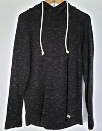 Jack   & Jones Black Hooded Sweatshirt    - Men's Size Medium