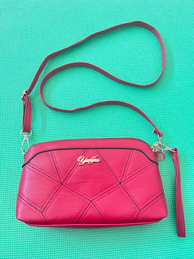 Woman’s Red Handbag , View more