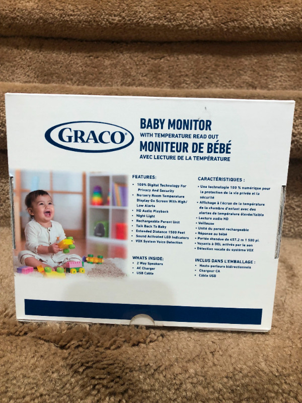 Graco Baby Monitor-BRAND NEW in Gates, Monitors & Safety in Edmonton - Image 2