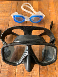 Snorkel Mask & Swimming Goggles