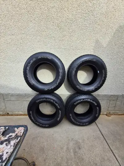 Bought these tires not knowing they were 4 ply but I require 6ply for the vehicle. Just looking to r...