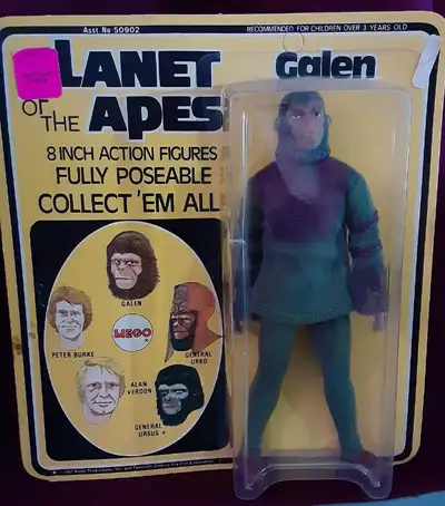 This vintage Mego action figure is from the 1967 release of Planet of the Apes. It features the char...