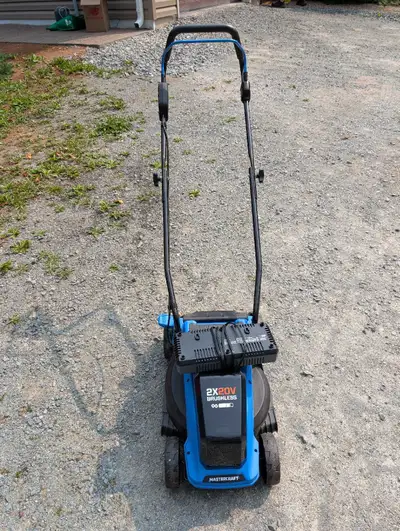 Mastercraft Brushless 2x20v 14" Lawnmower, View more